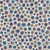 Quilting Treasures Fabrics Mosaic Blooms by Dan Morris Cream Blue Purple Small Set Floral