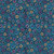 Quilting Treasures Fabrics Mosaic Blooms by Dan Morris Teal Blue Purple Yellow Small Set Floral