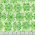 Quilting Treasures Fabrics Spirit of Ireland by Dan Morris White Green Shamrock Clover Clusters