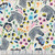 Quilting Treasures Fabrics Wild Beauty by Kate Lower Cream Zebra Floral