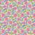 Quilting Treasures Fabrics Wild Beauty by Kate Lower Pink White Flower Vine