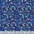 Quilting Treasures Fabrics Mosaic Blooms by Dan Morris Blue Mosaic 108 Inch Wide Quilt Backing