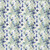 In The Beginning Fabrics Sanctuary by Jason Yenter Blue Peri Cream Wild Flowers