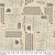 FreeSpirit Fabrics Palette Canvas by Tim Holtz Eclectic Elements Neutral Typewriter Canvas Neutral