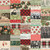 FreeSpirit Fabrics Palette Canvas by Tim Holtz Eclectic Elements Christmas Collage Christmas