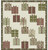 <p>FreeSpirit Fabrics Suffolk Holiday Collection William Morris Suffolk Spark Fat Quarter Gifted Quilt Kit</p>