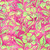 Lumin Fabrics Island Batik Everlasting Jerry Khiev Floral Spun Multi Pink Green