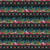 Lumin Fabrics White Owl Wild Garden Nicole Tamarin Repeating Stripe Multi