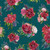 Lumin Fabrics White Owl Wild Garden Nicole Tamarin Floral Bouquets Teal