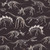 Timeless Treasures Fabrics Donosaurs Novelty Black Dinosaur Skeletons