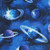 Timeless Treasures Fabrics Space Novelty Navy Blue Tossed Planets