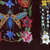 Free Spirit Fabrics Nocturnal Creatures Maria Matos Moth Beetle Scarab Floral Frame Tile