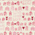 Moda Fabrics Darling Peony Robin Pickens Little House of Love Multi Cream