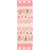 Moda Fabrics Darling Peony Robin Pickens Watercolor Ombre Paisley Double Border Pink Cotton Candy