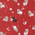 Moda Fabrics Funny Valentine Lizzy House Cats Dogs Hearts Red Love
