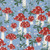 Moda Fabrics Funny Valentine Lizzy House Mushrooms Light Blue Sky