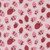Moda Fabrics Funny Valentine Lizzy House Strawberries Pink Blush
