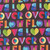 Moda Fabrics Radiant Amarilys Henderson Over Flow Love Text and Words Watercolor Geometrics Midnight