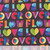 Moda Fabrics Radiant Amarilys Henderson Over Flow Love Text and Words Watercolor Geometrics Midnight