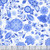 Andover Fabrics Amsterdam by Libs Elliott Floret Delftware Blue