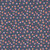 Blank Quilting Fabrics Bows and Blooms Navy Blue Pink Flower Heads