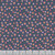 Blank Quilting Fabrics Bows and Blooms Navy Blue Pink Flower Heads