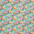Blank Quilting Fabrics Bows and Blooms Blue Pink Green Packed Flowers