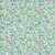 Clothworks Fabrics Ethereal Garden Joanna Plucknett Wildflowers Blue Green Pink
