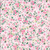 Clothworks Fabrics Ethereal Garden Joanna Plucknett Bouquets White Pink Green