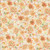 Clothworks Fabrics Hummingbird Days Katie Pertiet Packed Floral Yellow Orange