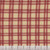 Clothworks Fabrics Christmas Tails Dan DiPaolo Plaid Cream Red