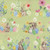 Clothworks Fabrics Spring Cheer Heatherlee Chan Toile Green Pink