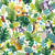 Clothworks Fabrics Jungle Friends Packed Animals