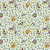 Clothworks Fabrics Jungle Friends Tossed Animals