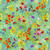 Clothworks Fabrics Fleur de Rose Sue Zipkin Butterfly Garden Green Orange