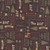 Clothworks Fabrics Christmas Tails Dan DiPaolo Words Cream
