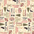 Clothworks Fabrics Christmas Tails Dan DiPaolo Words Black Red Green