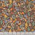 Clothworks Fabrics Woodland Way Beth Grove Foliage Brown