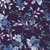 Studio E Fabrics Garden Whisper 118 Inch Wide Quilt Backing Midnight Blue Floral, navy blue with light blue and lavender floral pattern.