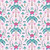 Dear Stella Fabrics Birds of a Feather Keep Palm And Carry On Pink