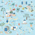 Dear Stella Fabrics Wanderlust La Vacation Pool