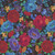 Timeless Treasures Fabrics Hacienda Bright Floral Black