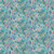 Timeless Treasures Fabrics Wild Beauty Leaves Blue