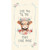 Timeless Treasures Fabrics Til the Cows Come Home Till The Cows Come Home Panel 24 Inch Cream, product image featuring a cute calf with a floral crown and the phrase 'Love You 'Til the Cows Come Home' on a cream background.
