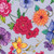 Timeless Treasures Fabrics Living Color Large Floral Spaced Blue