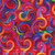 Timeless Treasures Fabrics Living Color Bright Swirls Multi