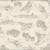 Timeless Treasures Fabrics Path to Freedom Military Convoy Ecru, fabric with military-themed sketches of vehicles and aircraft in a repeating pattern.