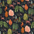 Dear Stella Fabrics Floral Forest Floral Forest Midnight
