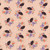 Dear Stella Fabrics Floral Forest Hedgehogs Bellini