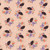 Dear Stella Fabrics Floral Forest Hedgehogs Bellini